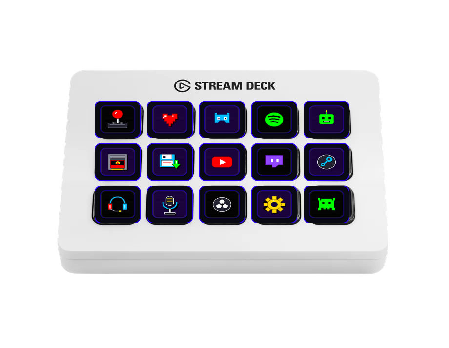 8-Bit Arcade Icon Pack on Stream Deck