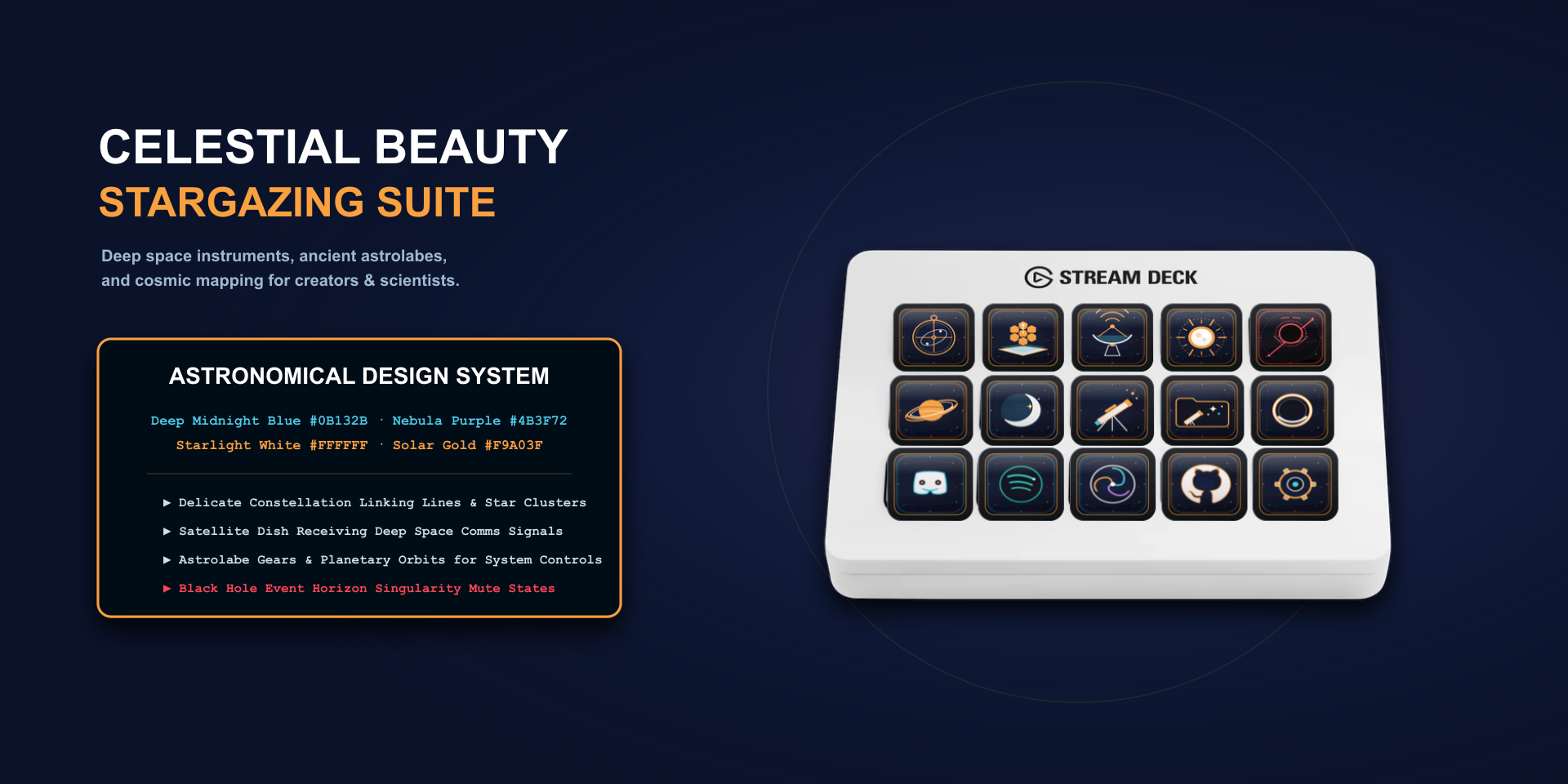 Astronomy Icon Pack Overview Gallery 1