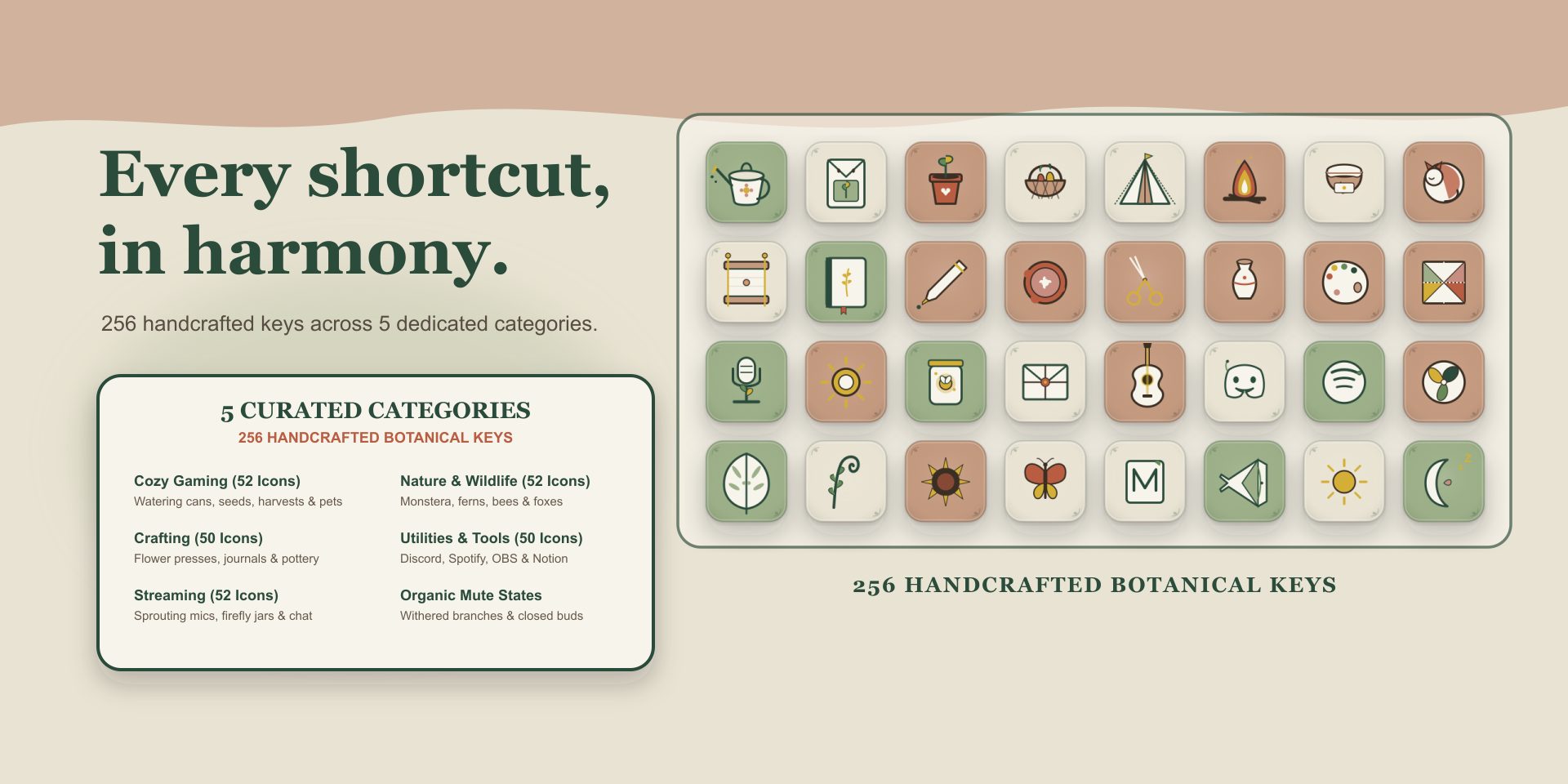 Botanical Cottage Icon Pack Layout Gallery 2