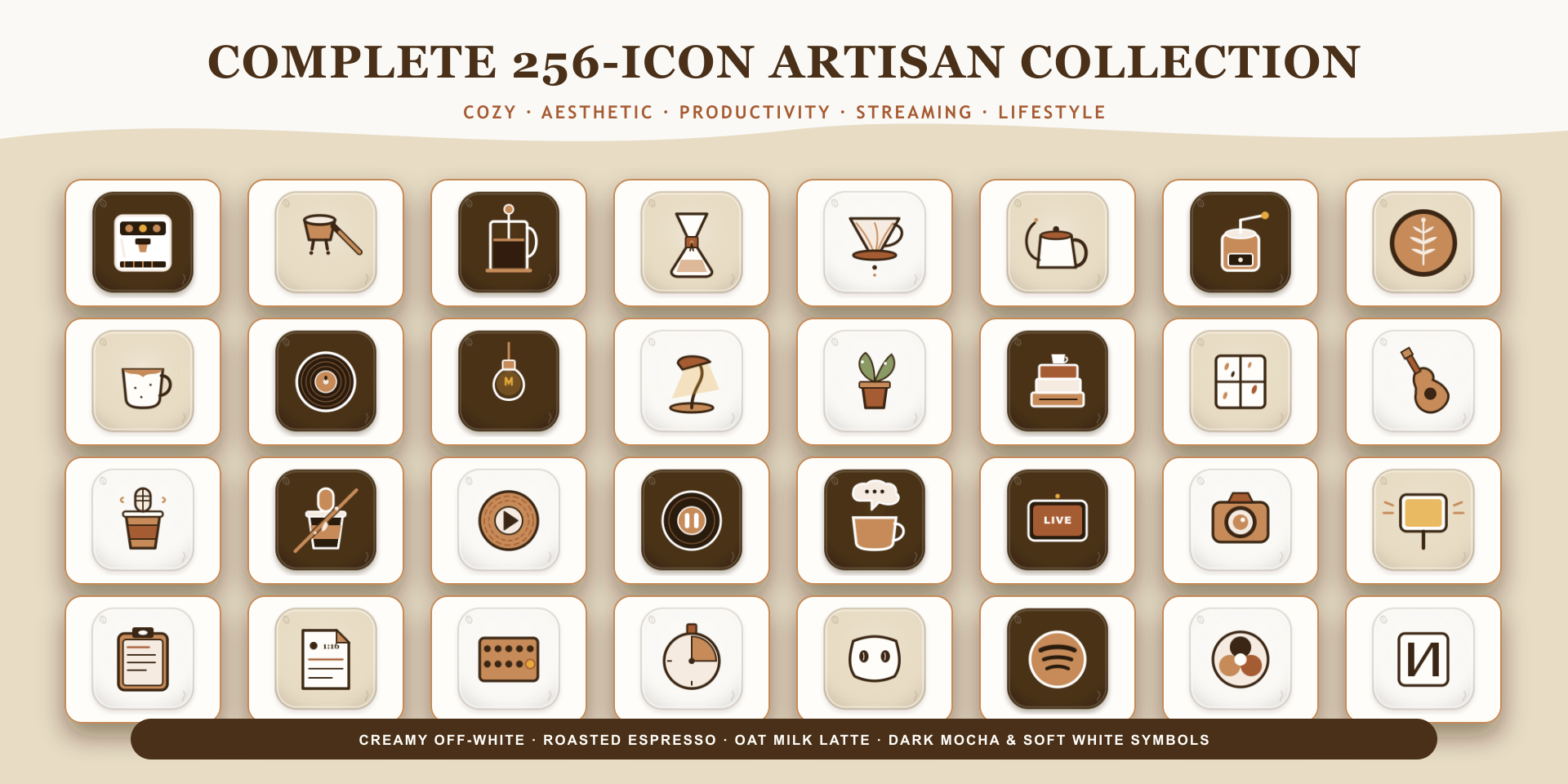 Cafe Barista Icon Pack Layout Gallery 2
