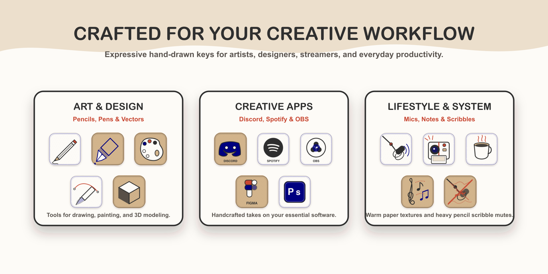 Hand Drawn Icon Pack Desk Setup Gallery 3
