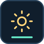Brightness Step Icon