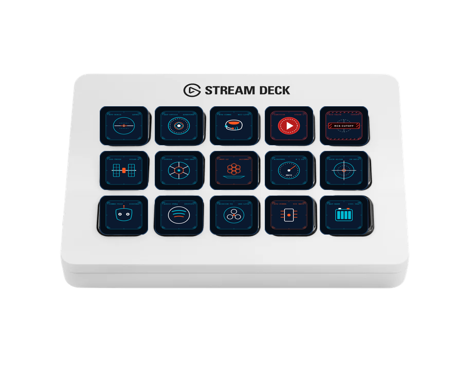 Orbital Space Icon Pack on Stream Deck