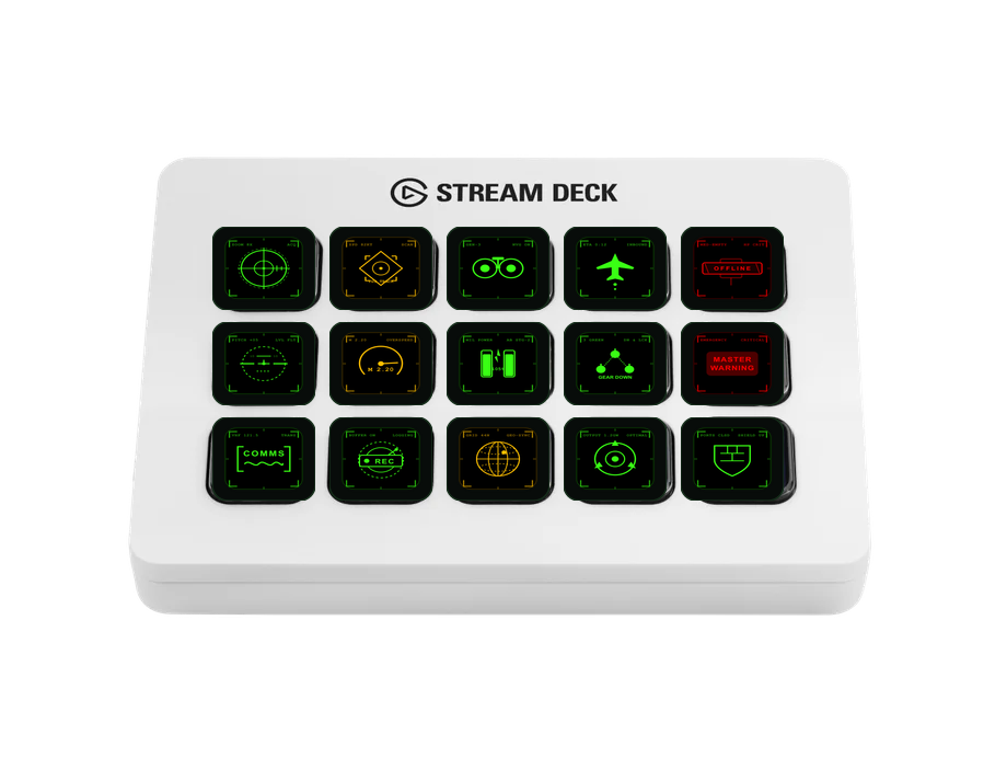 Tactical HUD Icon Pack on Stream Deck